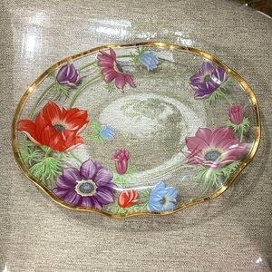 Hand Designed Glass Tray